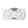 Perfect Aire 9 Inch 408 CFM Reversible Twin Window Fan with 3 Speed and Remote, small image number 1