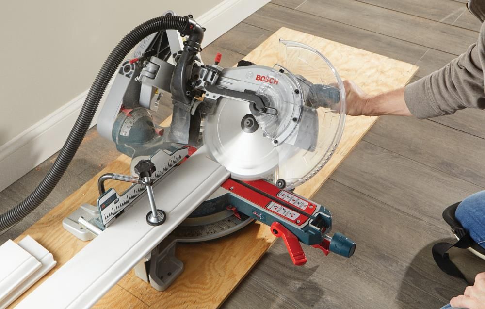 Bosch 18V PROFACTOR Surgeon 12in Glide Miter Saw (Bare Tool), large image number 5