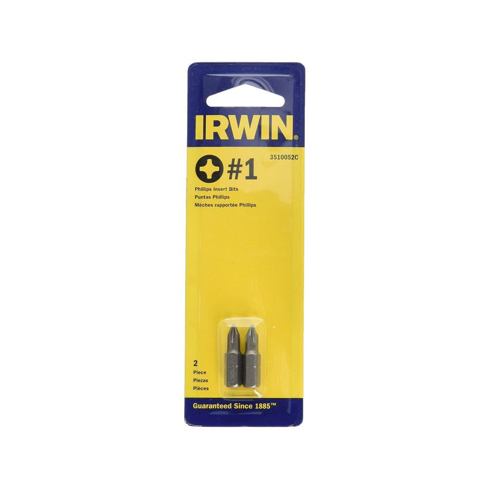 Irwin 1in #1 Phillips Insert Bit, large image number 5