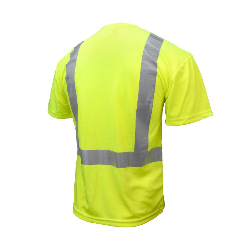 Radians High Visibility Safety T-Shirt with Max-Dri Green, large image number 5