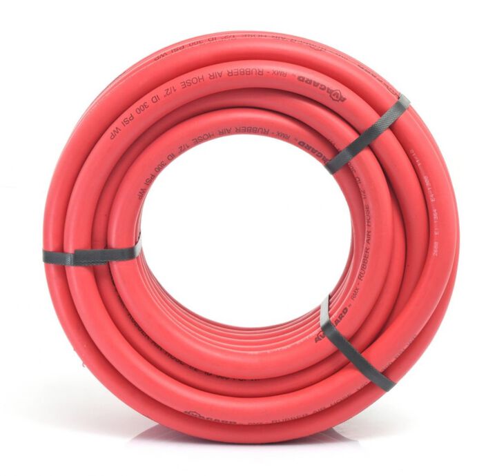 BluBird Avagard 1/2 Inch x 50 Ft. Rubber Air Hose Assembly, large image number 1