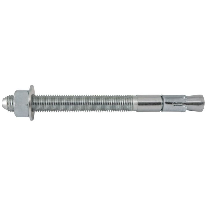 DEWALT 7/8 In. x 10 In. Power-Stud Carbon Steel Wedge Expansion Anchor - 10 Anchors
