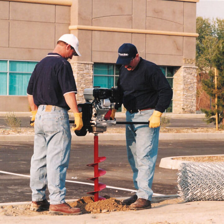 Ground Hog Mechanical Two-Man Earth Drill with Honda GX160, large image number 1