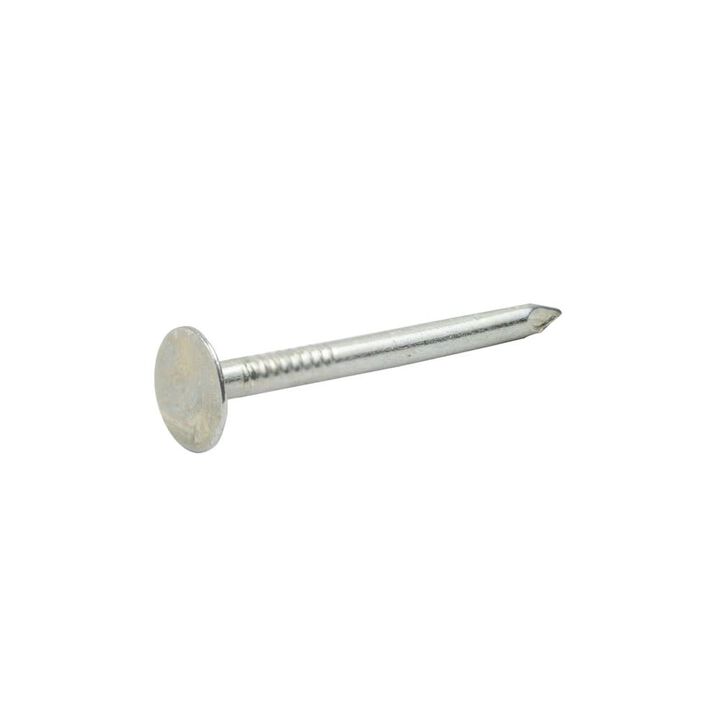 Grip Rite 1-1/2 Inch 11 Gauge Metal Cap Roofing Nail