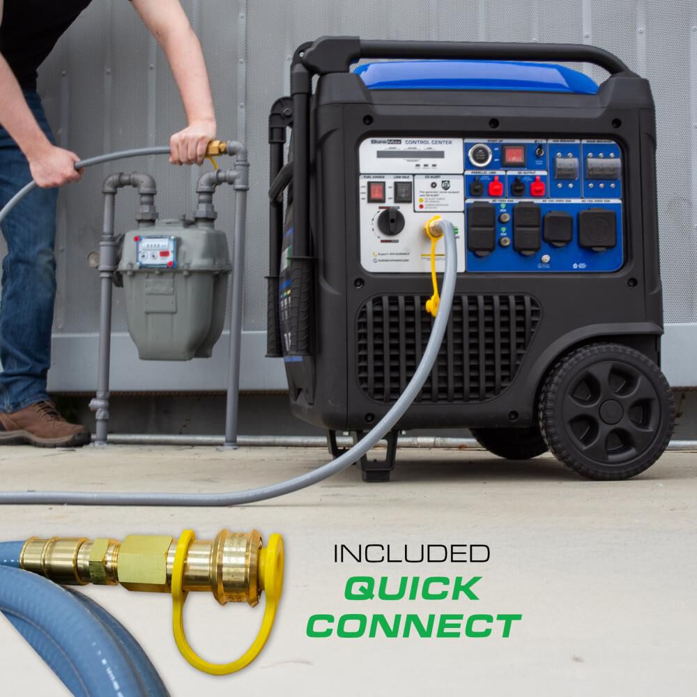 Duromax 11000 Watt Portable Tri Fuel 49 State Inverter Generator with CO Sensor, large image number 12