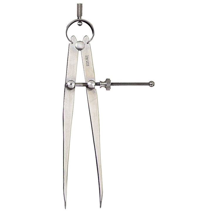 Starrett No.83 Series Dividers 6in (150mm) with Quick-Spring Nut