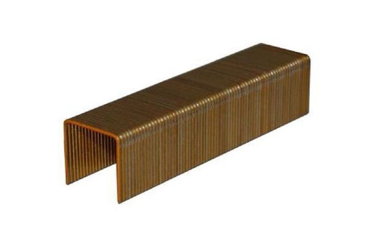 Spotnails 1 x 1-1/4 In. 16 Ga 10M Galvanized Wide Crown Staples - 10000/Box, large image number 1