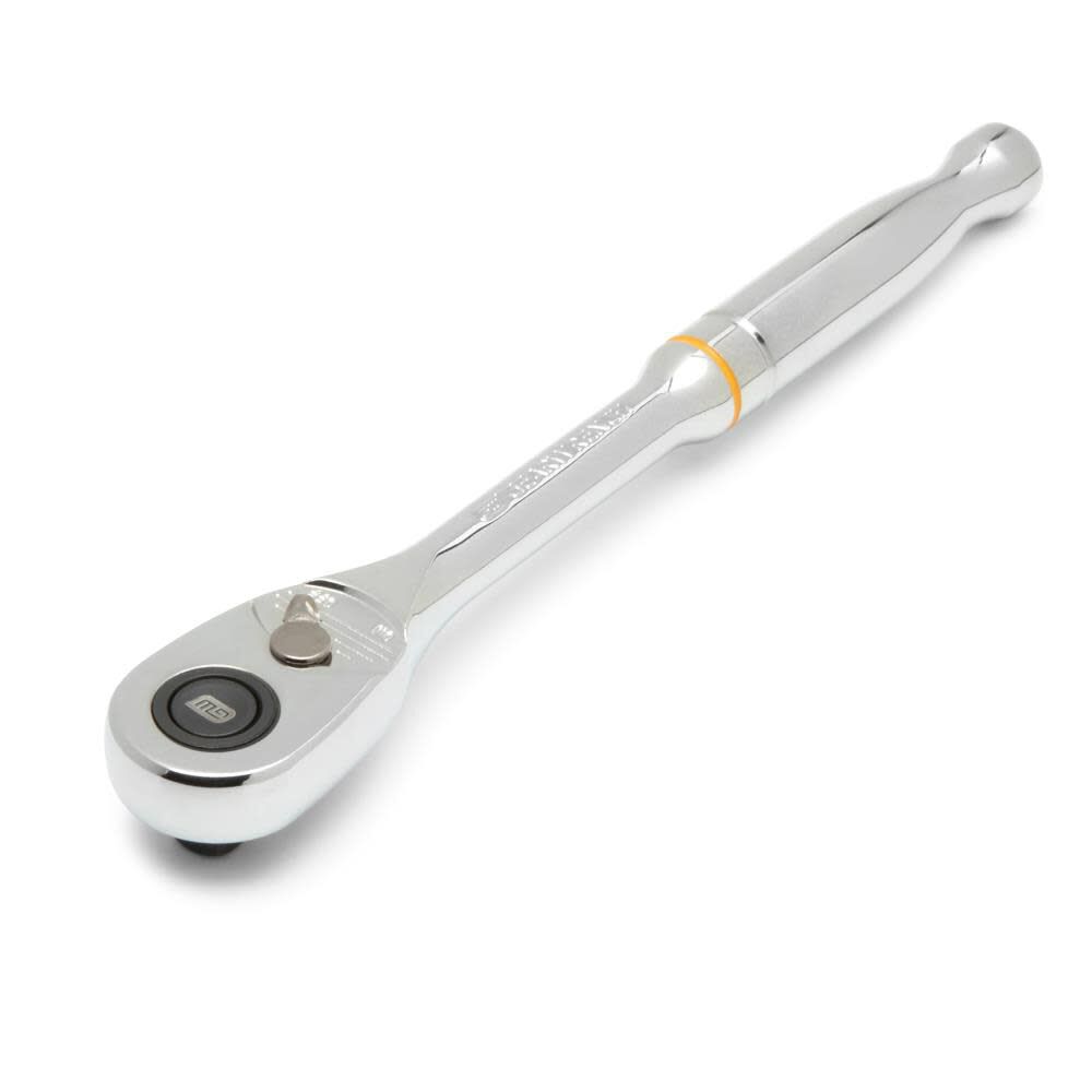 GEARWRENCH 3/8in Drive 90-Tooth Quick Release Teardrop Ratchet, large image number 4