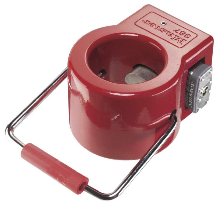 Master Lock King Pin Lock for Semi-Trailers RV and Fifth Wheel Trailer