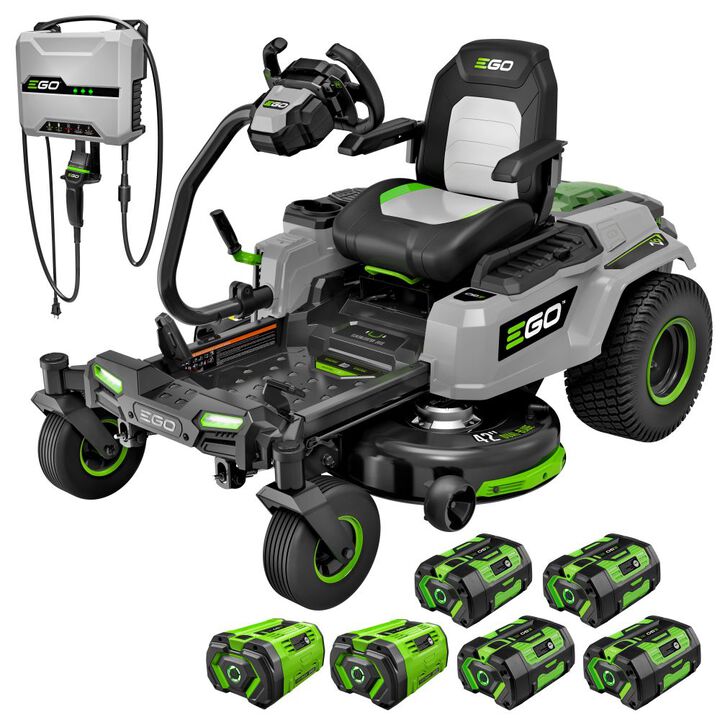 EGO Z6 42 Inch Zero Turn Mower with e-STEER Technology Kit