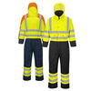 Portwest Yellow and Black Contrast Coverall Lined - 4XL, small image number 1
