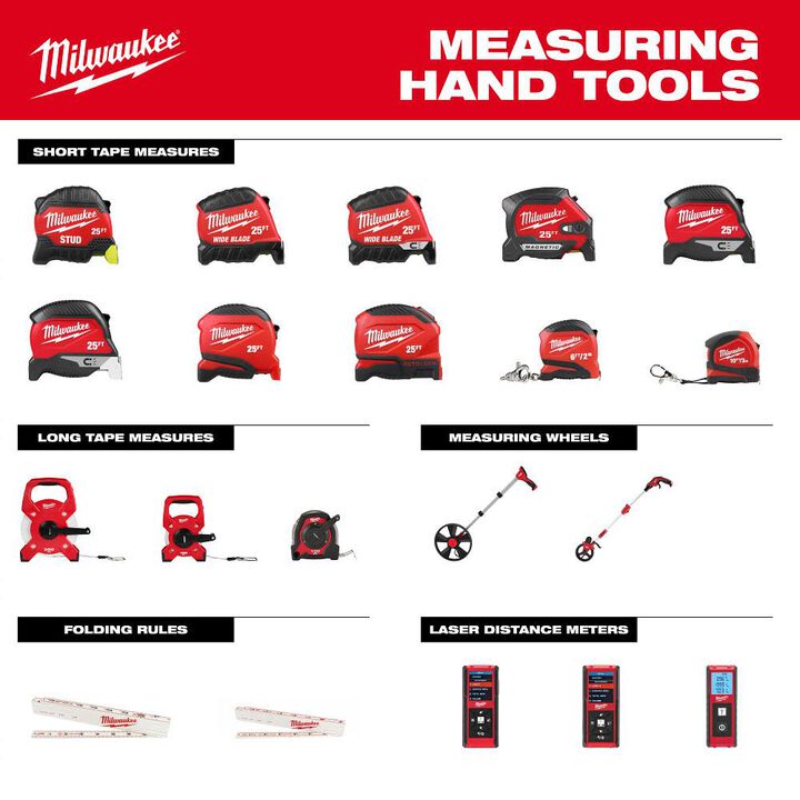 Milwaukee 8m/26 Ft. Wide Blade Magnetic Tape Measure, large image number 9
