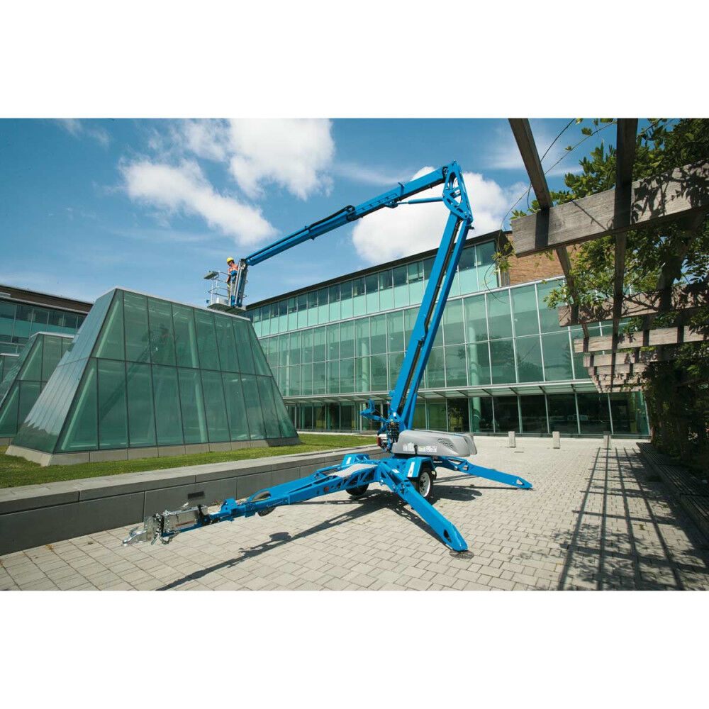 Genie 50 Ft. Trailer Mounted Articulating Boom Lift, large image number 2