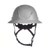 MSA Safety Works V-Gard H2 Full Brim Vented Safety Helmet Gray, small image number 1