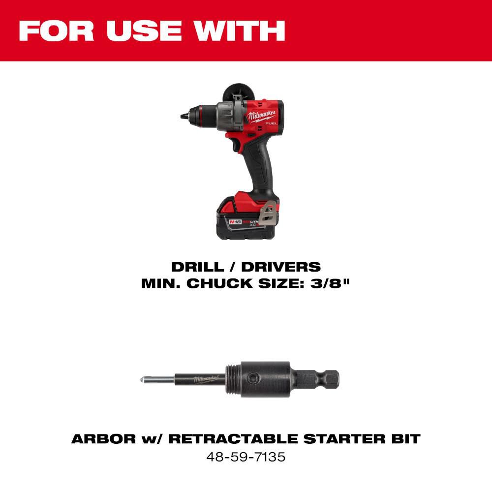 Milwaukee 4-1/2 Inch Diamond Max Hole Saw, large image number 2