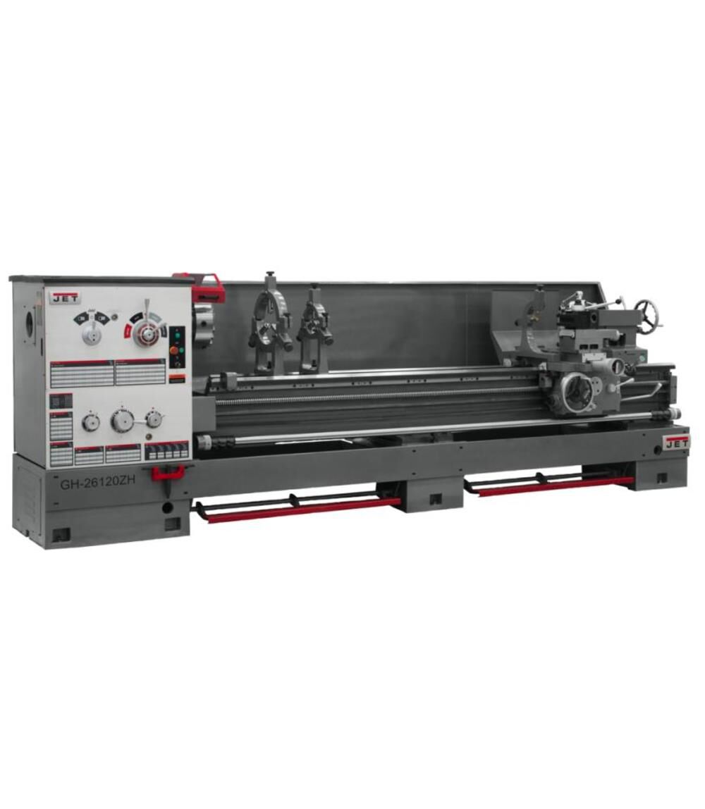 JET GH-26120ZH with ACU-RITE 203 DRO Metalworking Lathe, large image number 2