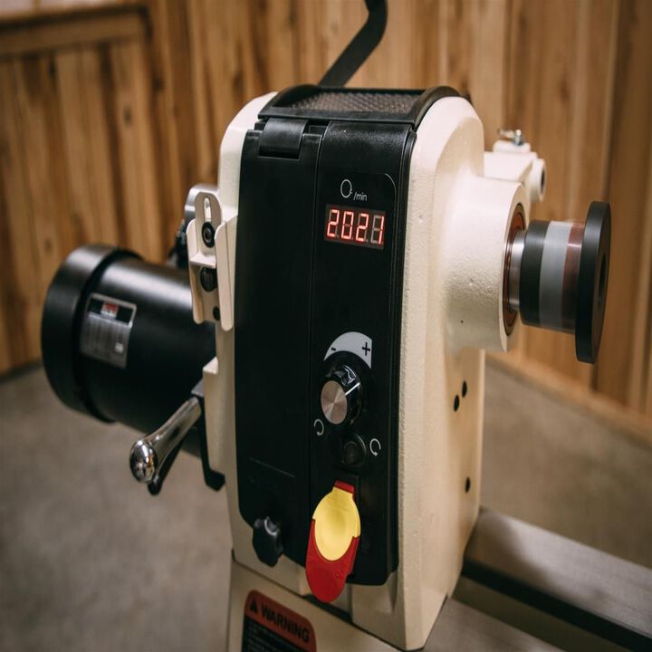 JET 16in x 40in Electronic Variable Speed Wood Lathe 1.5HP 1PH 115V, large image number 1