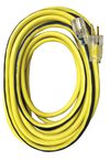 Voltec 50 Ft. 10/3 SJTW UG Extension Cord YL/BK, small image number 1