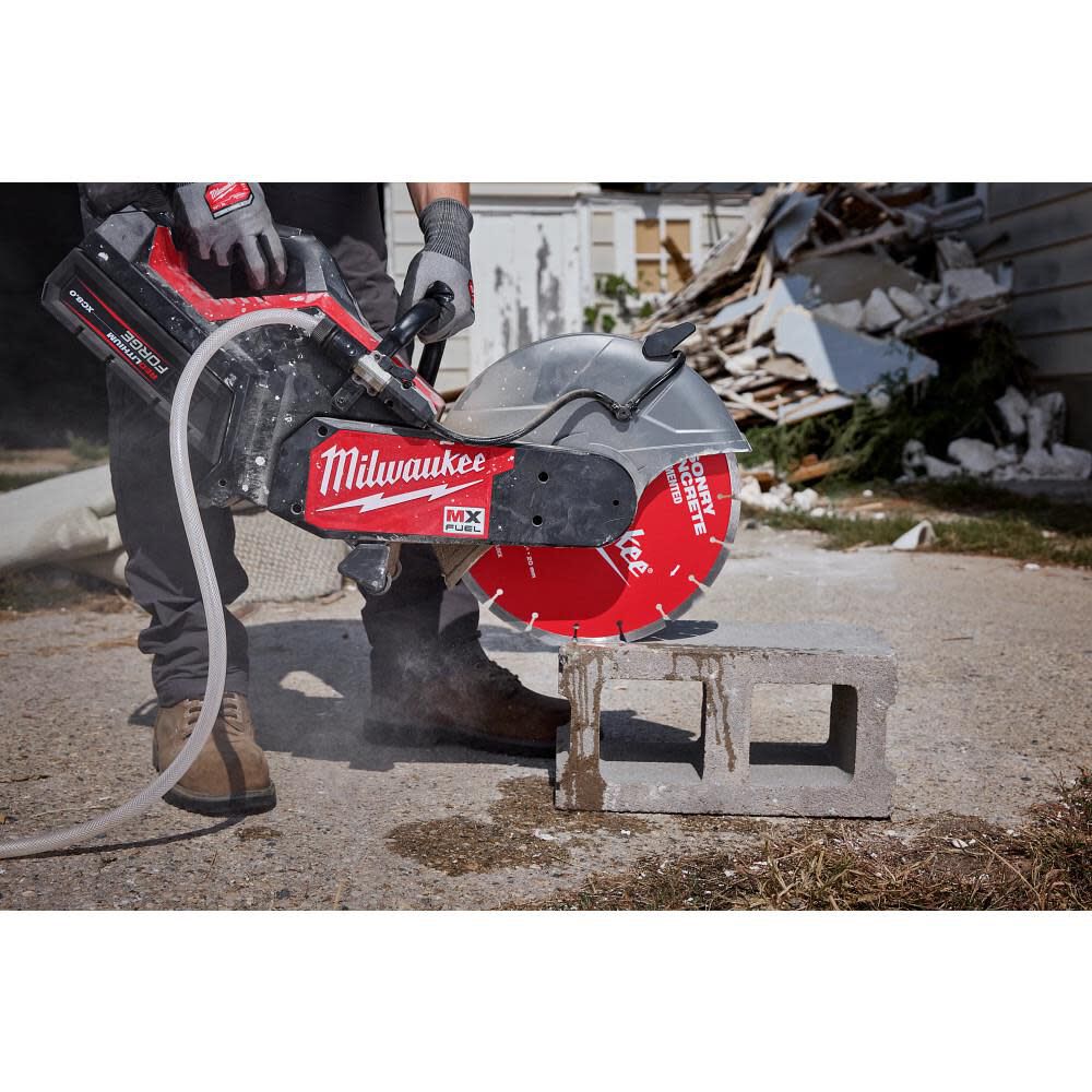 Milwaukee 4 1/2 Inch Segmented Rim Diamond Blade for Concrete and Masonry, large image number 9