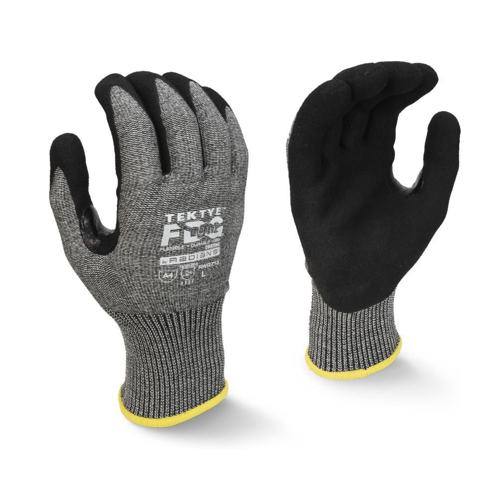 Radians RWG713 TEKTYE FDG Reinforced Thumb A4 Work Glove, Medium, Gray, large image number 1