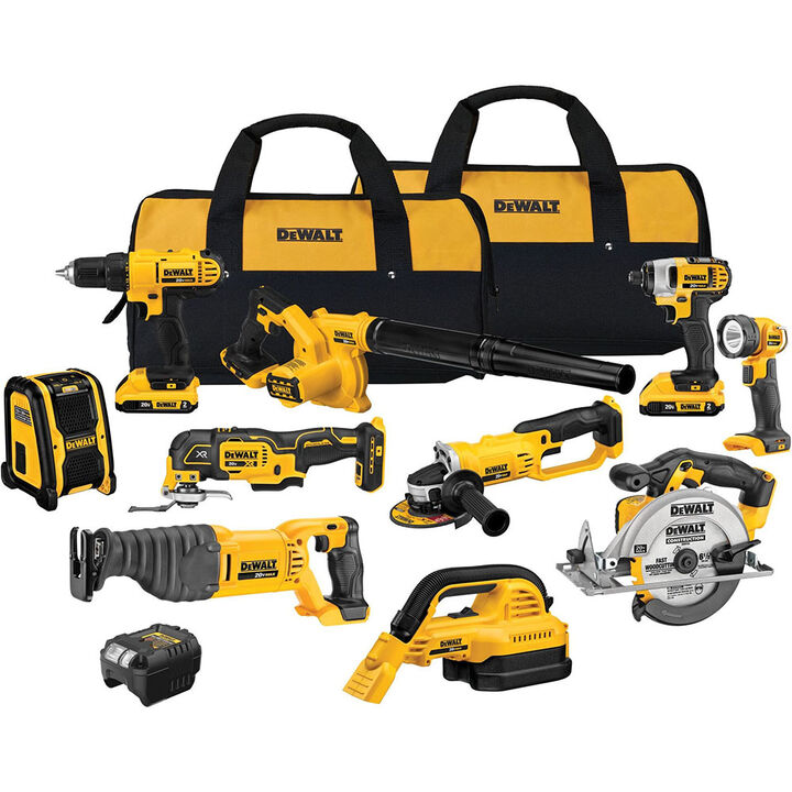 DEWALT 20V MAX 10 Tool Combo Kit