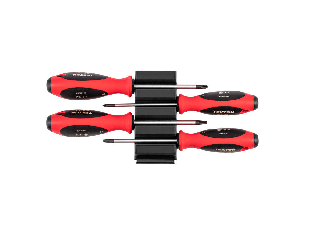 Tekton Phillips and Slotted Screwdriver Set with Organizer #1-#2 5.5-6.5 mm, large image number 2