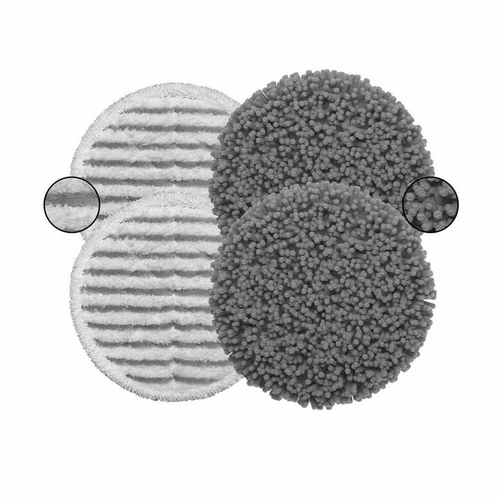 Shark Dirt Grip 7.63 Inch Steam Mop for Cleaner White and Grey