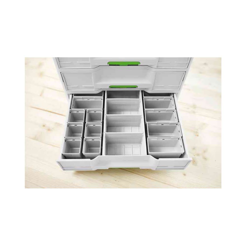 Festool 50x50/50x100x68-Set 50 x 50/100 x 68 mm Plastic Containers Set, large image number 2