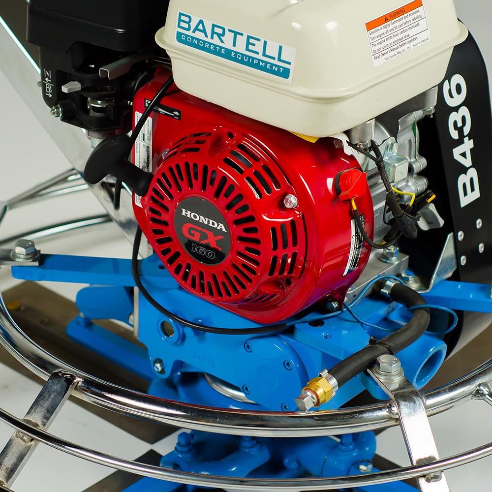 Bartell Morrison B436  36in Pro Trowel Combo Blades Honda GX160, large image number 4
