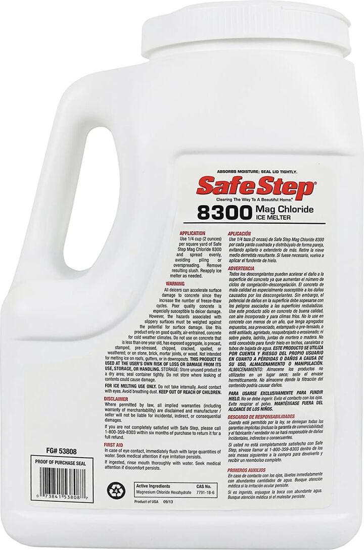 Safe Step Mag Chloride 8300 8 Lb. Jug of Ice Melter, large image number 1