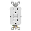 Leviton SmartlockPro GFCI Outlet 15A 125V Duplex White NEMA 5-15R, small image number 1