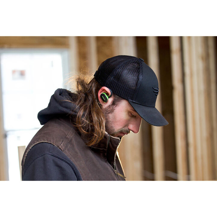 ISOtunes Ultracomm Aware True Wireless Bluetooth Earbuds Black & Hi-Vis Green, large image number 15