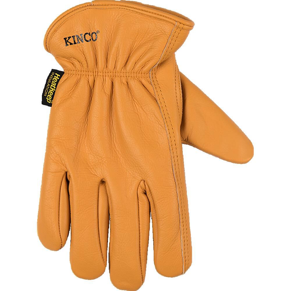 Kinco Dark Golden Grain Buffalo Leather Driver Gloves XL, large image number 4