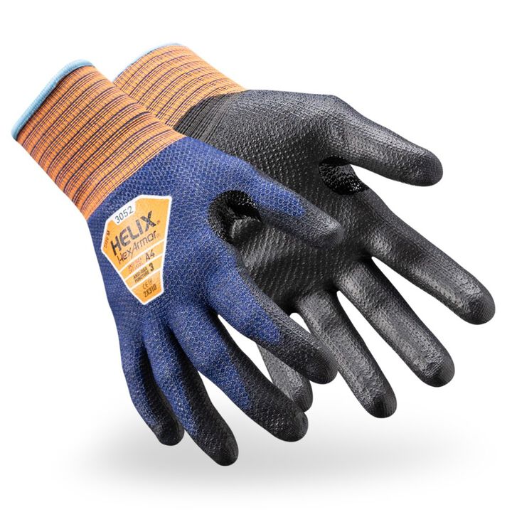 Hexarmor Helix A4 21G HexAir HPPE/Nylon Blend Shell Work Gloves XL, large image number 0