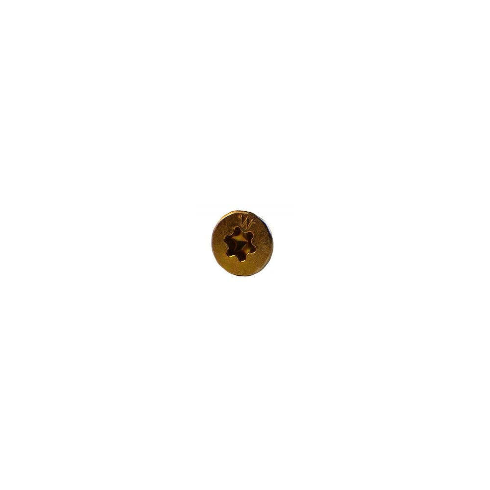 Western Builders Supply 5 In. Zinc Coated Flat Head Gold Interior Structural Wood Screw, large image number 2