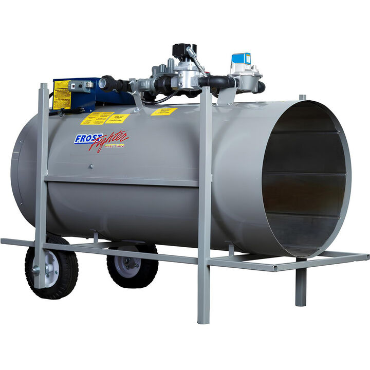 Frost Fighter 1,500,000 BTU 7700 CFM Direct Fired Dual Fuel LP/NG Portable Heater