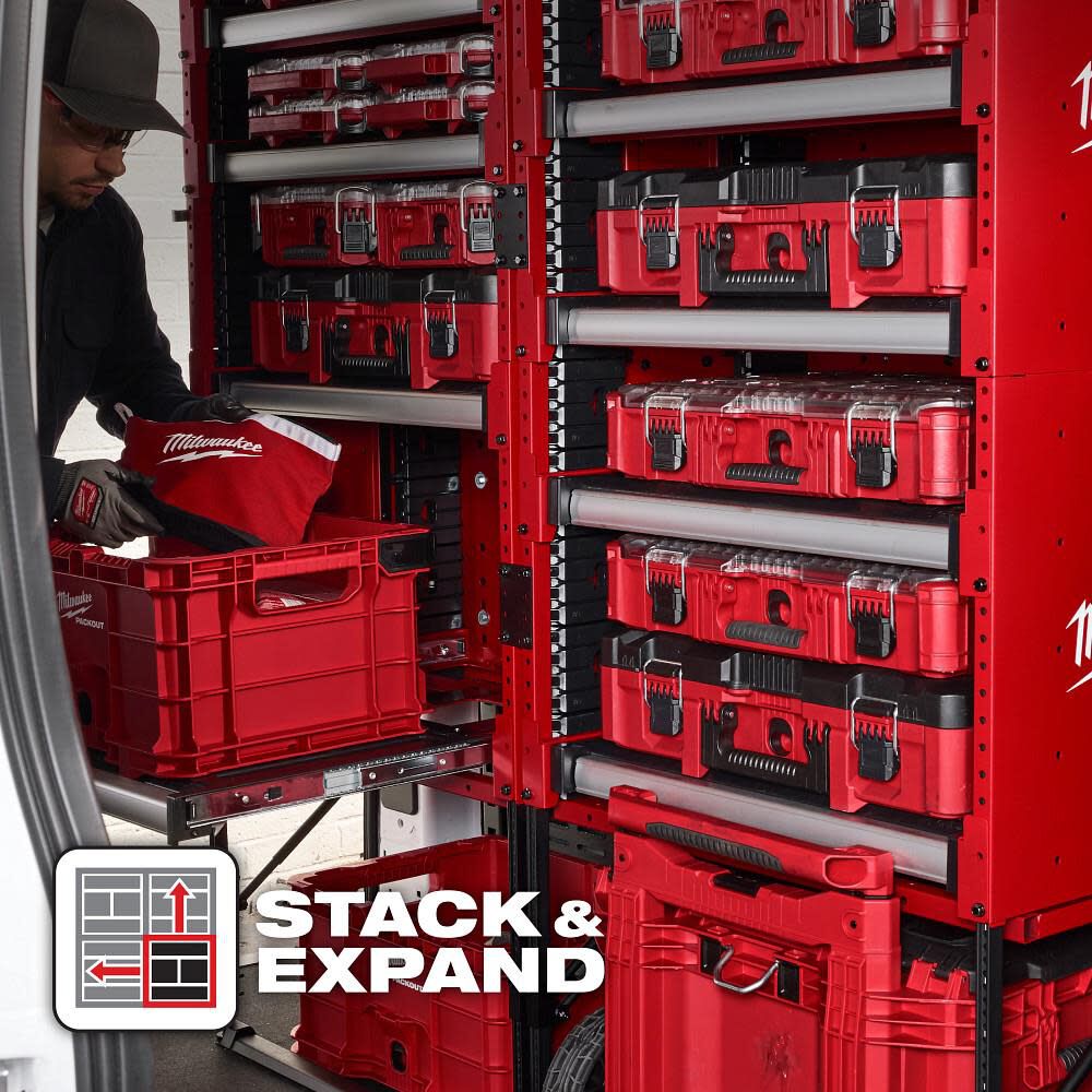 Milwaukee PACKOUT Rack Kit, large image number 9