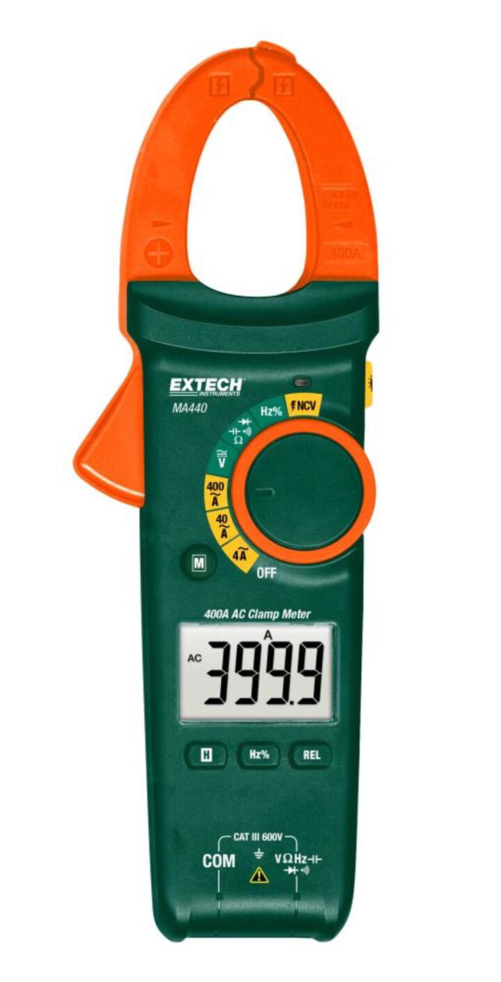 Extech 400 A Clamp Meter + NCV