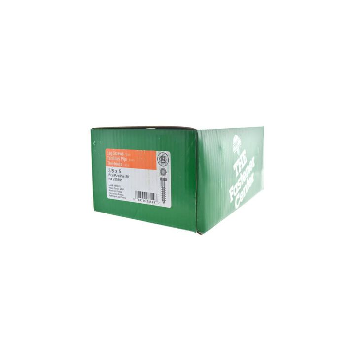 Hillman 3/8-16 x 5in Zinc Hex Lag Screw 50pk, large image number 2