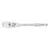 GEARWRENCH 1/4in Drive 90 Tooth Flex Head Teardrop Ratchet - 7in, small image number 1