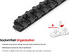 Tekton 3/8 in Drive Hex Bit Socket Set with Rail, 8 Piece (1/8-3/8 in), small image number 5