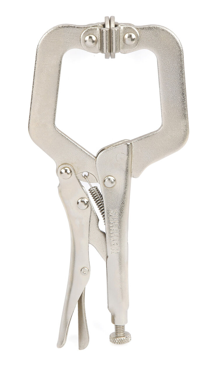 Sumner LCS6 Locking Clamp W Swivel Pads 6 Inch