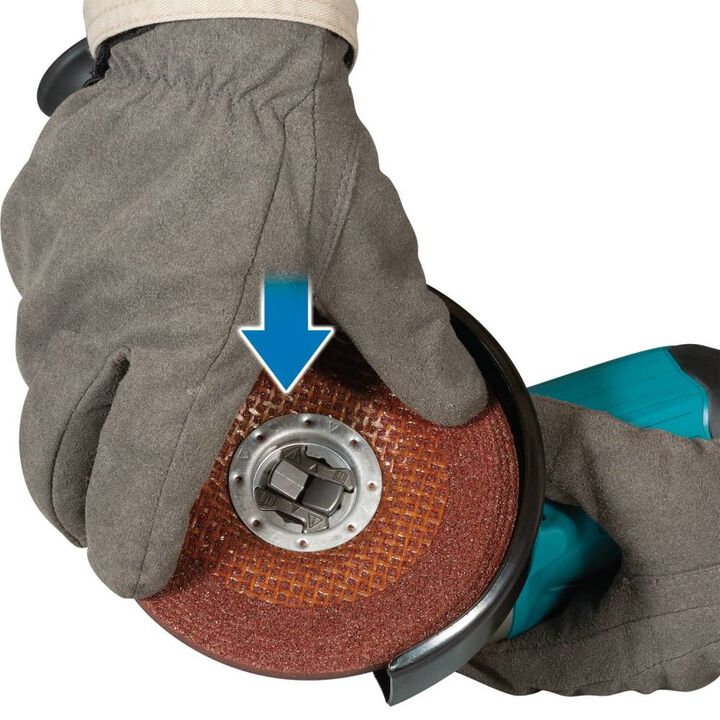 Makita 18V LXT 4 1/2 / 5in X-LOCK Angle Grinder with AFT (Bare Tool), large image number 2