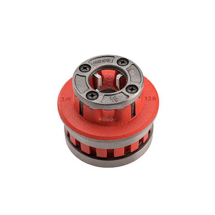 Ridgid 3/4in 12-R Exposed Manual Ratchet Threader Die Head