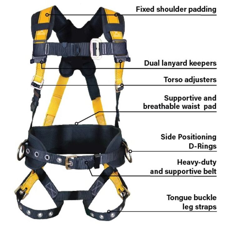 Guardian Fall Protection Seraph Harness, M/L, large image number 1