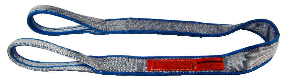 Lift-All 2 Inch Flat Tapered Eye & Eye 2-Ply Tuff-Edge Web Sling, large image number 2