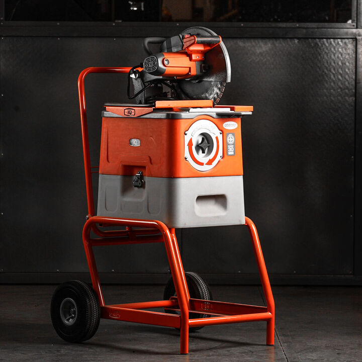 iQ Power Tools 14 in Masonry Saw with Built In Dust Control Vacuum System, large image number 6
