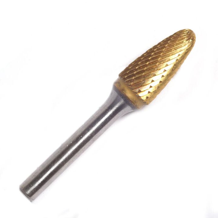 Champion Cutting Tool SF3 Double Cut TIN Carbide Burr