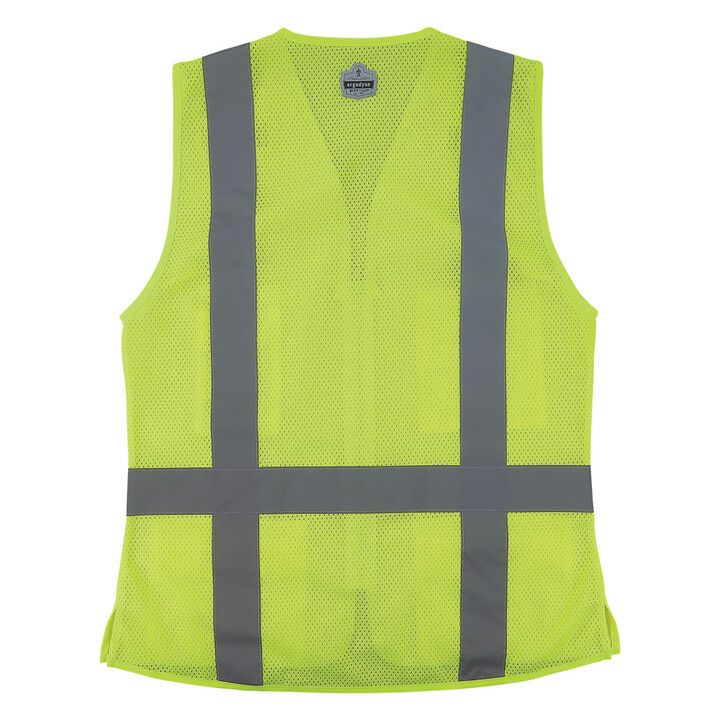 Ergodyne GloWear 8247ZW-S Class 2 Womens Surveyor Hi-Vis Lime Vest Small, large image number 9
