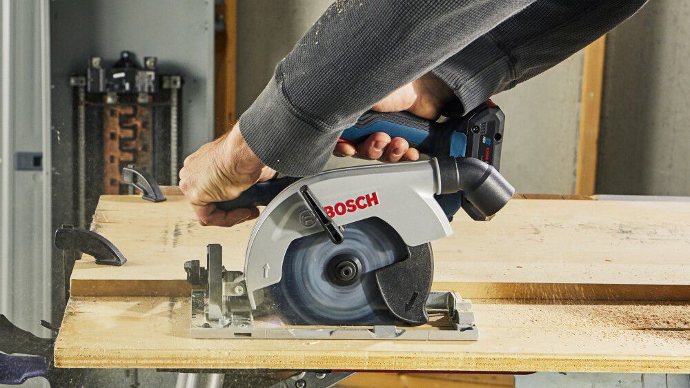 Bosch 18V 6-1/2 Inch Circular Saw Left Blade Kit Reconditioned, large image number 14